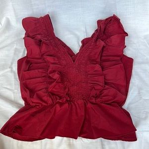 PANTS STORE ruffle tank